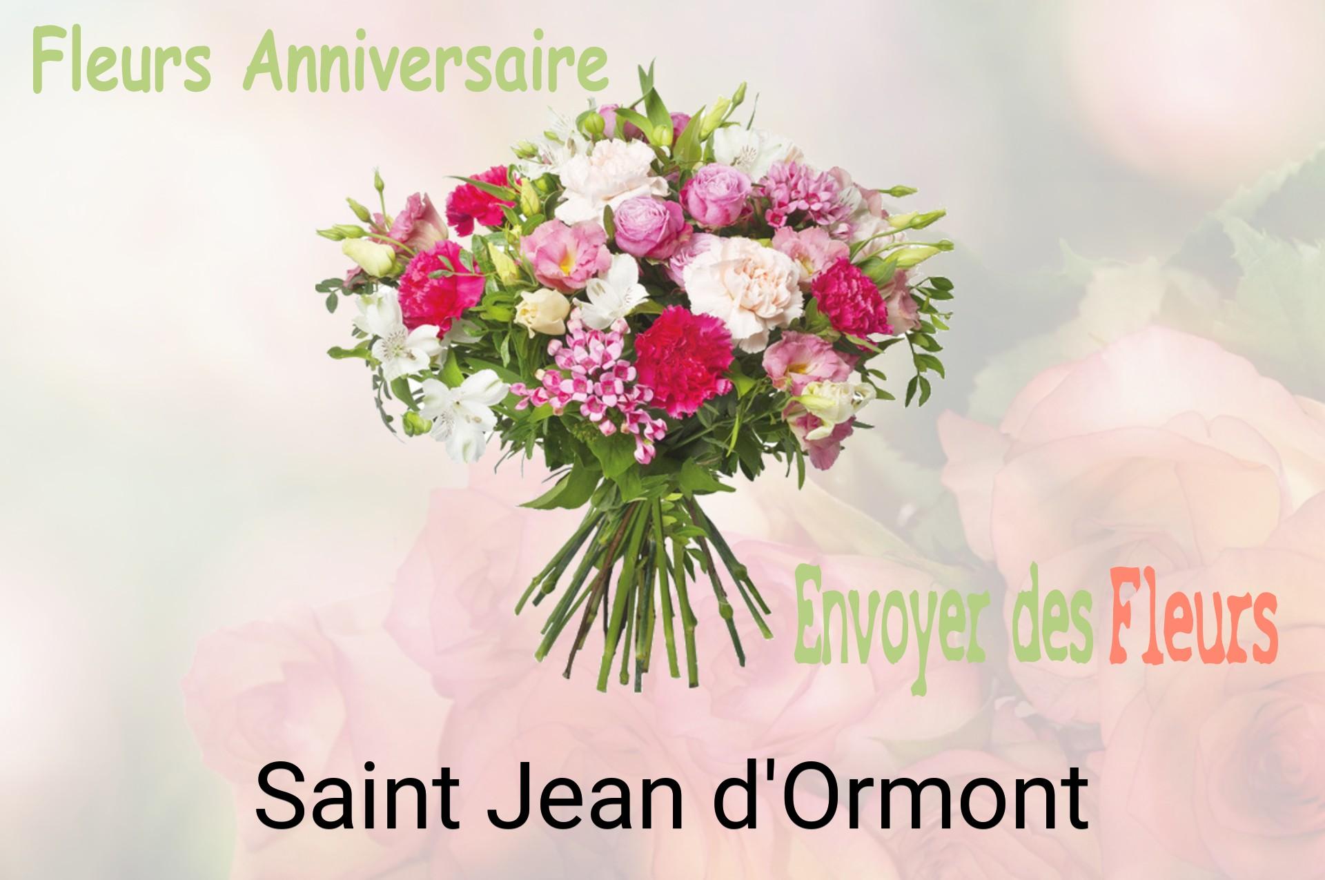 Bouquet de fleurs d’anniversaire livré à Saint-Jean-d'Ormont